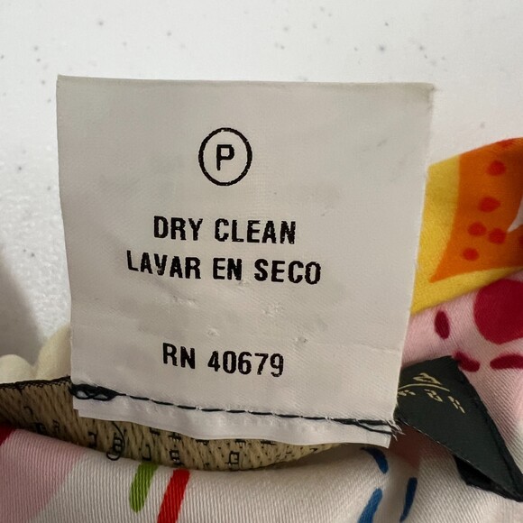 Harve Benard Vintage Retro Floral Blazer Jacket Orange Yellow Pink - Women's 6 P - Picture 5 of 10